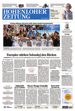Hohenloher Zeitung