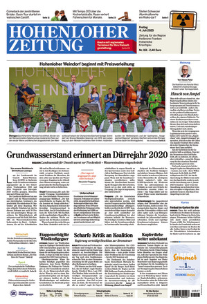 Hohenloher Zeitung