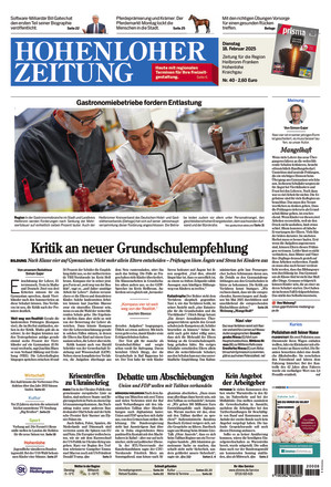 Hohenloher Zeitung