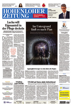 Hohenloher Zeitung