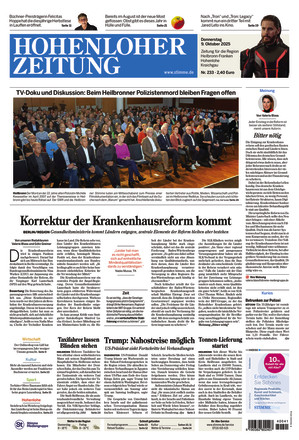 Hohenloher Zeitung