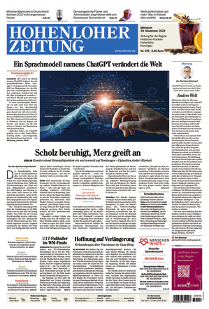 Hohenloher Zeitung