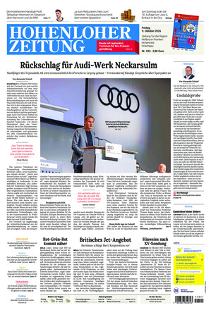 Hohenloher Zeitung