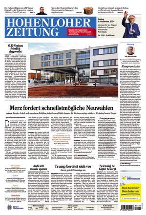 Hohenloher Zeitung