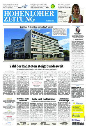 Hohenloher Zeitung