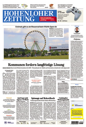 Hohenloher Zeitung