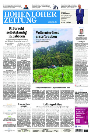 Hohenloher Zeitung