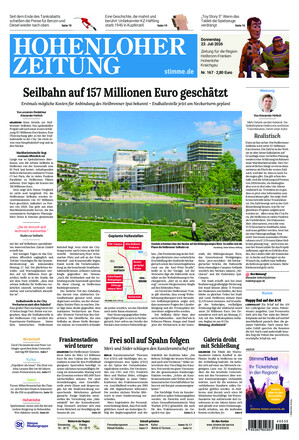 Hohenloher Zeitung