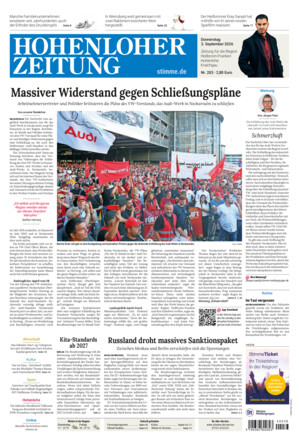 Hohenloher Zeitung