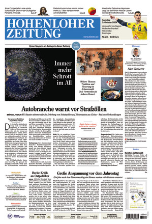 Hohenloher Zeitung - ePaper