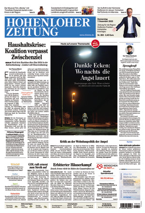 Hohenloher Zeitung