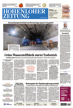 Hohenloher Zeitung