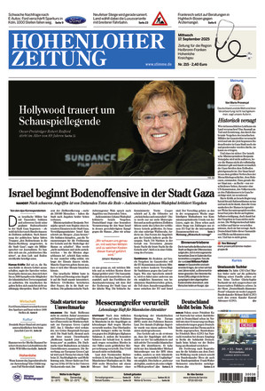 Hohenloher Zeitung