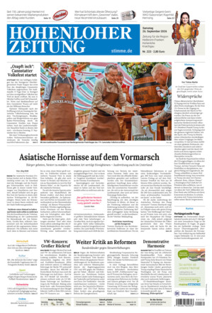 Hohenloher Zeitung