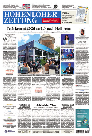 Hohenloher Zeitung