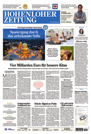 Hohenloher Zeitung - ePaper