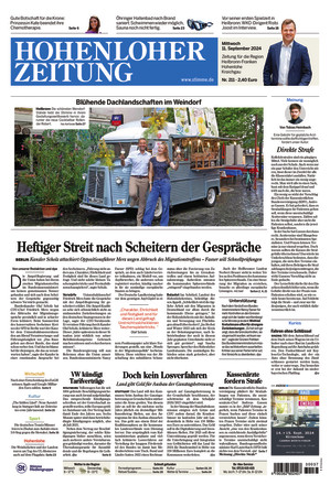 Hohenloher Zeitung - ePaper