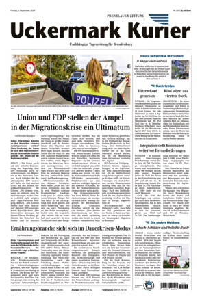 Nordkurier - Prenzlauer Zeitung - ePaper