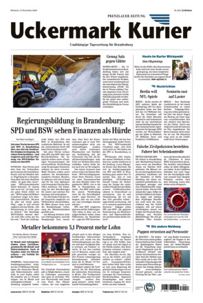 Nordkurier - Prenzlauer Zeitung