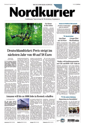 Nordkurier - Mecklenburger Schweiz Malchin - ePaper