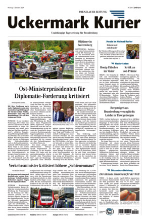 Nordkurier - Prenzlauer Zeitung - ePaper