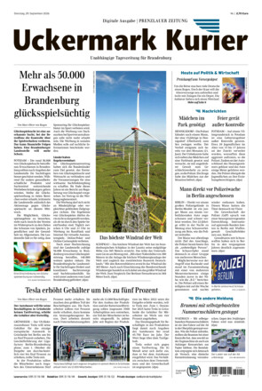 Nordkurier - Prenzlauer Zeitung