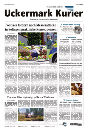 Nordkurier - Prenzlauer Zeitung