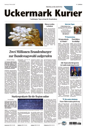 Nordkurier - Prenzlauer Zeitung