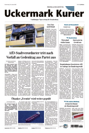 Nordkurier - Prenzlauer Zeitung