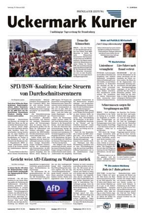 Nordkurier - Prenzlauer Zeitung - ePaper