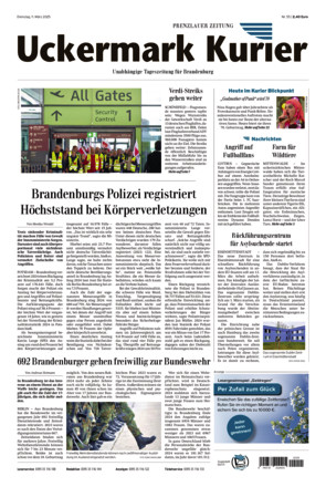 Nordkurier - Prenzlauer Zeitung