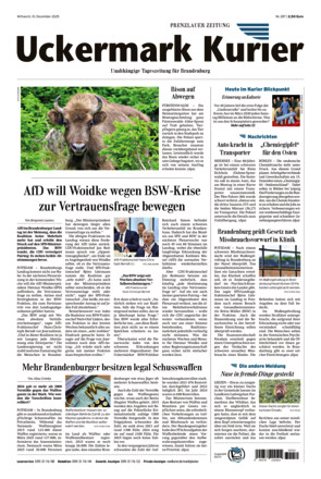 Nordkurier - Prenzlauer Zeitung