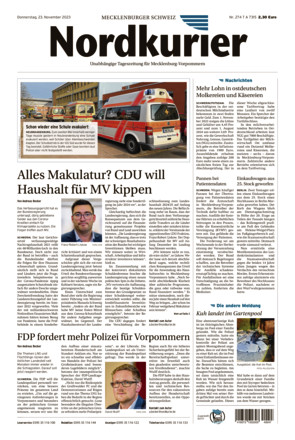 Nordkurier - Mecklenburger Schweiz Teterow