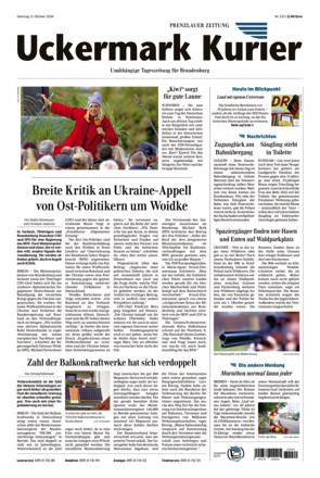 Nordkurier - Prenzlauer Zeitung - ePaper