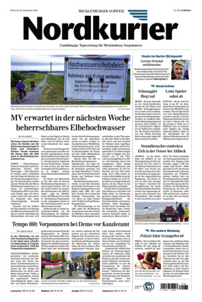 Nordkurier - Mecklenburger Schweiz Malchin - ePaper