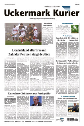 Nordkurier - Prenzlauer Zeitung