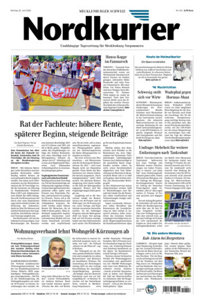 Nordkurier - Mecklenburger Schweiz Malchin - ePaper
