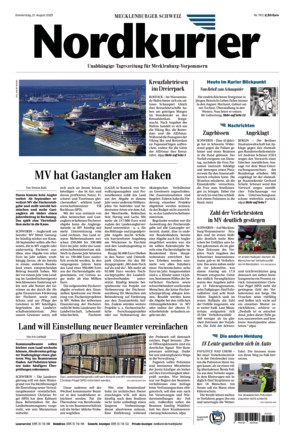 Nordkurier - Mecklenburger Schweiz Malchin - ePaper