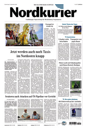 Nordkurier - Mecklenburger Schweiz Malchin - ePaper