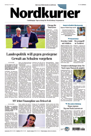 Nordkurier - Mecklenburger Schweiz Malchin - ePaper
