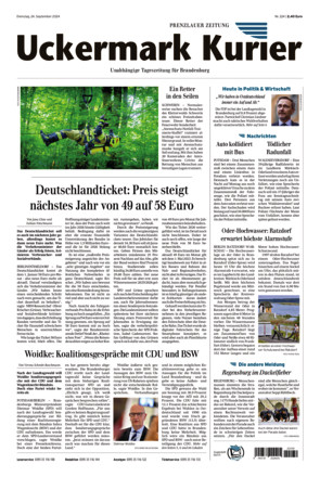 Nordkurier - Prenzlauer Zeitung - ePaper