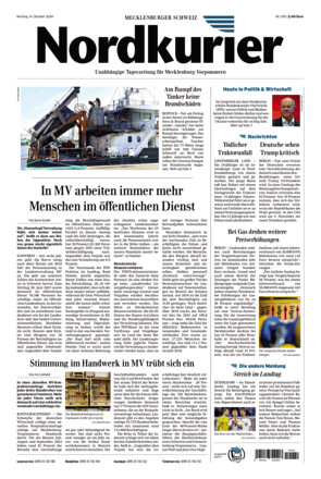 Nordkurier - Mecklenburger Schweiz Malchin - ePaper