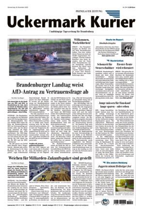 Nordkurier - Prenzlauer Zeitung