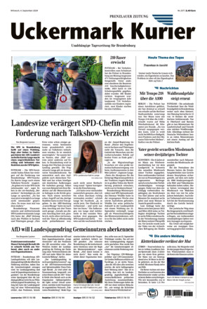 Nordkurier - Prenzlauer Zeitung - ePaper