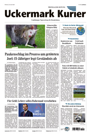 Nordkurier - Prenzlauer Zeitung - ePaper