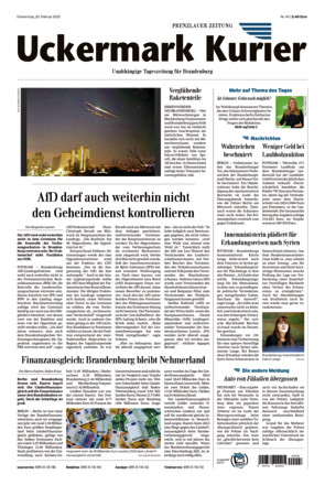 Nordkurier - Prenzlauer Zeitung