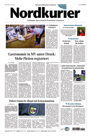 Nordkurier - Mecklenburger Schweiz Malchin - ePaper