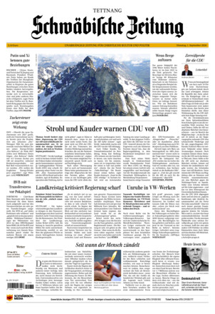 Schwäbische Zeitung Tettnang