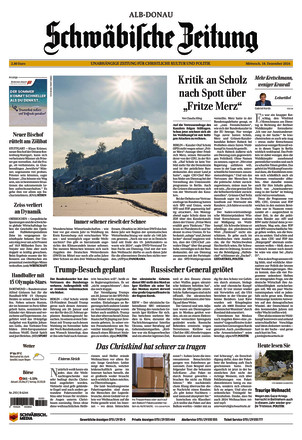 Schwäbische Zeitung Laichingen