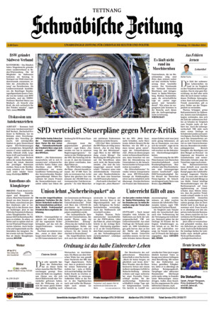 Schwäbische Zeitung Tettnang - ePaper